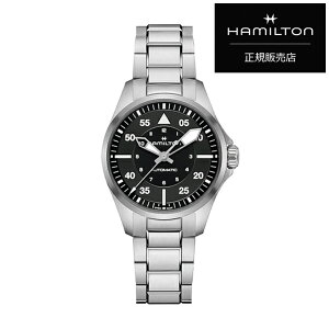 �y���������[���zHAMILTON �n�~���g�� KHAKI AVIATION �J�[�L �A�r�G�[�V���� PILOT AUTO H76215130