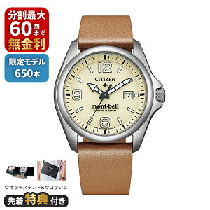 �y�撅�_�u�����T�t���zCITIZEN PROMASTER �v���}�X�^�[ LAND�V���[�Y mont-bell �����x�� ����750�{ BN0247-10A