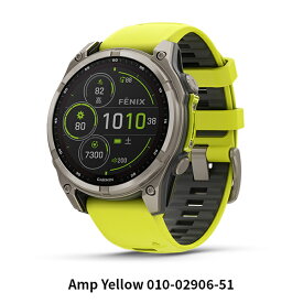GARMIN ガーミン fenix 8 Sapphire Dual Power 47mm フェニックス8 デュアルパワー 47ミリ 010-02906-50 010-02906-51