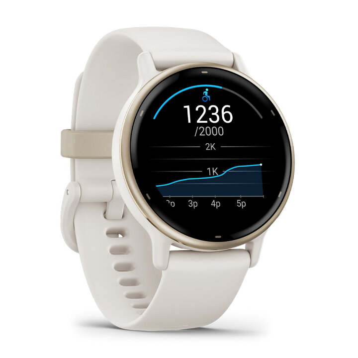 楽天市場】GARMIN ガーミン vivoactive 5 Ivory / Cream Gold ヴィヴォ 