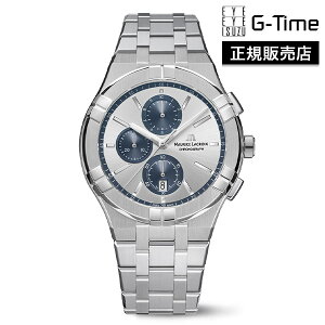 yő100|CgobN Im1/2 121zymxeBv[gzMAURICE LACROIX [XNA AIKON QUARTZ CHRONOGRAPH ACR NH[c NmOt AI1118-SS002-230-1