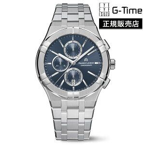 yő300|CgobN Im1/2 X[p[SALEzymxeBv[gzMAURICE LACROIX [XNA AIKON QUARTZ CHRONOGRAPH ACR NH[c NmOt AI1118-SS002-430-1