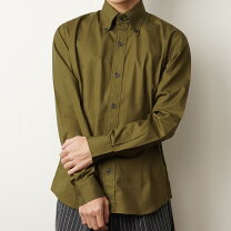 楽天市場】メンズ シャツ 長袖 オリーブの通販