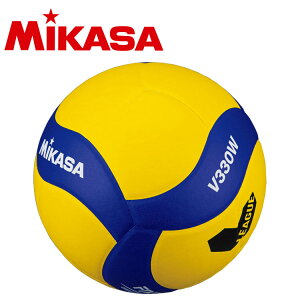 ミカサ MIKASA バレーボール練習球 5号 Vリーグロゴ入り イエロー/ブルー V330WV
