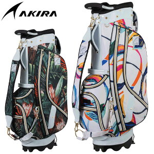 yszALv_Nc AKIRA LIGHT WEIGHT STAND CADDIE BAG yʃX^hLfBobO 9.0^ 2024f