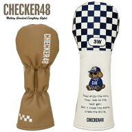 【全品ポイント3倍以上★要エントリー】CHECKER48 チェッカー48 刺繍チェッカーフェアウェイカバー C48-0…