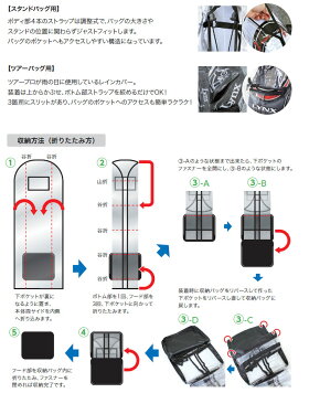【あす楽対応】LynxGolfリンクスキャディバッグ用レインカバー