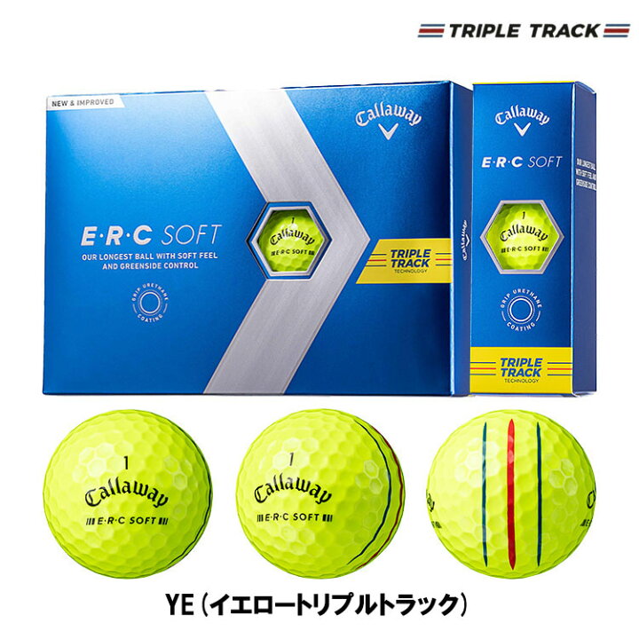 楽天市場】【あす楽対応】【3ダースセット】キャロウェイ ゴルフ ERC 