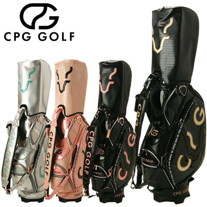 楽天市場】【あす楽対応】CPG GOLF エナメル コンビ キャディバッグ 