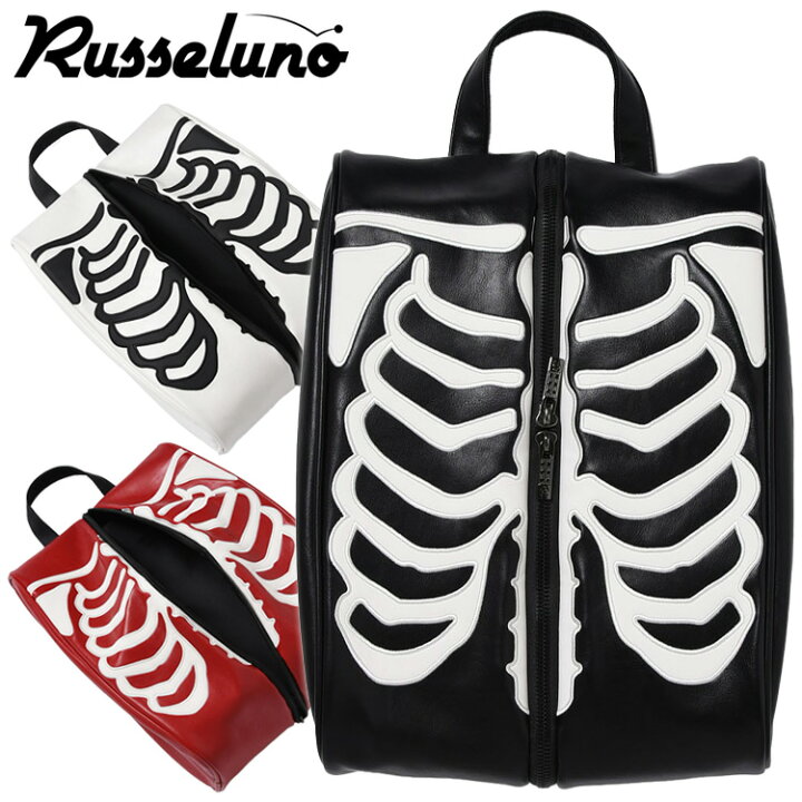 楽天市場】【あす楽対応】ラッセルノ ゴルフ SKULL SHOES CASE 