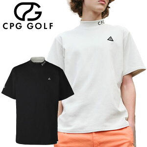 �y���X�݌ɁzCPG GOLF BACK LINE MOCK NECK SS �o�b�N���C�� ���b�N�l�b�N�V���c �����Y 2109-25102 �S���t�E�F�A 2025���f��