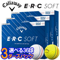 【当店在庫】【3ダースセット】キャロウェイ ERC SOFT ゴルフボール 3ダース 36球入り 日本正規品