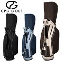 【最大1,980円OFFクーポン配布★7/10 23：59迄】【当店在庫】CPG GOLF LIGHT BASIC CB ライトベーシック キャディバッ…