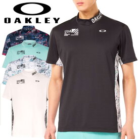 【あす楽対応】オークリー ゴルフ OAKLEY RELIABLE MOCK SHIRT 3.0 半袖モックシャツ メンズ 2024春夏 ゴルフウェア FOA406438