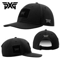 【当店在庫】PXG ゴルフ ベルクロパッチ 6パネルカーブドビル キャップ 日本正規取扱品
