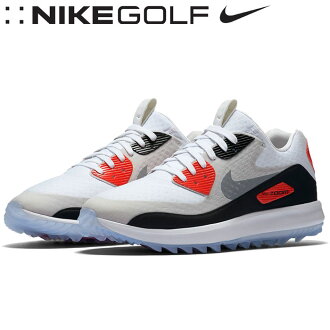 Nike Air Zoom 90 IT Golf Shoe Black/White Puetz Golf