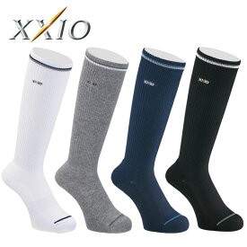 【メール便対応】ゼクシオ ゴルフ ハイソックス 靴下 メンズ XMO0505