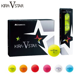 キャスコ KIRA V STAR キラ スター V ゴルフボール 1ダース（12P）