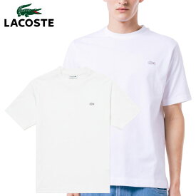 ラコステ 半袖 Tシャツ アウトラインクロック クルーネック クラシックフィット メンズ TH5582-99-001