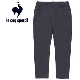 メール便対応 ルコック le coq sportif AIR STYLISH PANTS ルフ・フォルム(ソロテックストリコット) メンズ QMMVJD32-GY