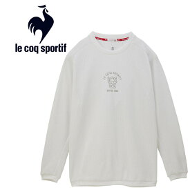 ルコック スポルティフ le coq sportif ヘランカワッフル ロングスリーブシャツ 長袖(Aile forme) メンズ QMMXJB01-WH