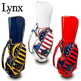 【あす楽対応】リンクス ゴルフ アメリカン フラッグシップ ツアーバッグ キャディバッグ LXCB-66 Lynx Golf