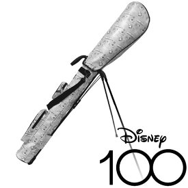 【全品ポイント3倍以上 3/31まで★要エントリー】【当店在庫】ディズニー ゴルフ Disney100 セルフスタンドバッグ モノクロ 73220-400-011