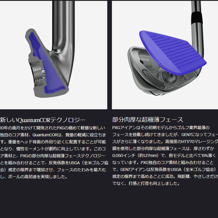 楽天市場】【当店在庫】 PXG 0311 GEN7 P アイアン 5本セット N.S.PRO