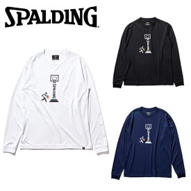 スポルディング BASKETBALL ロングスリーブ Tシャツ ピクトグラム SMT22139