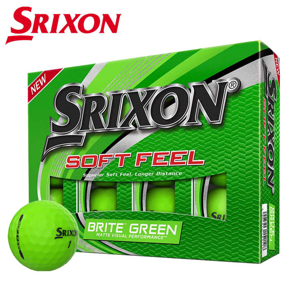 SRIXON ゴルフボール 12P あす楽対応 ダンロップ スリクソン USAモデル ソフトフィールブライト 最大12%OFFクーポン 1ダース 注目ブランド DUNLOP 12球入り