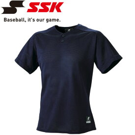 【メール便対応】エスエスケイ SSK 野球 2ボタンプレゲームシャツ 無地 メンズ・ユニセックス BW1660-70