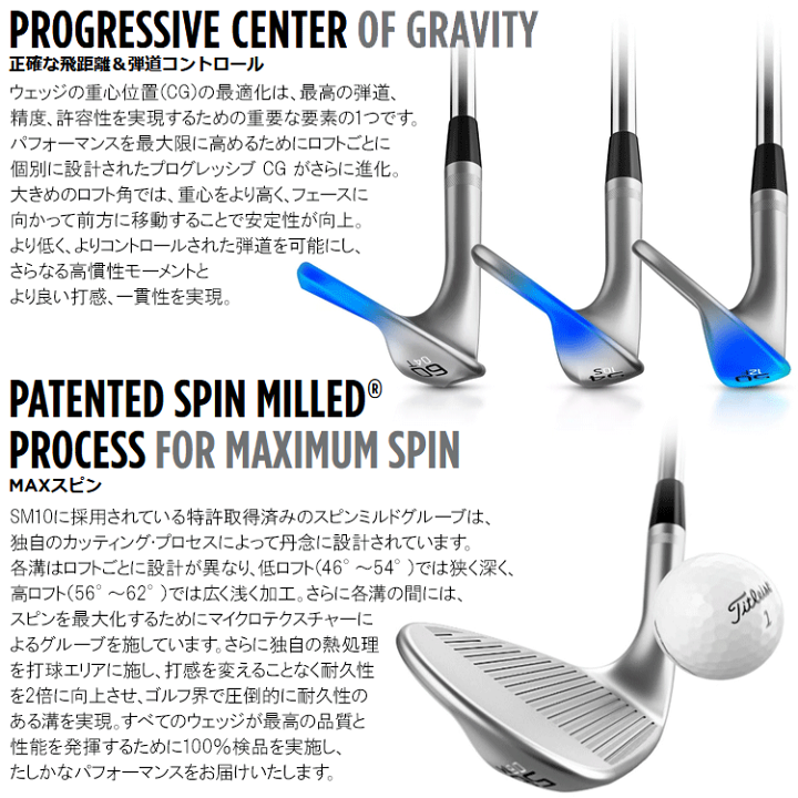 楽天市場】【当店在庫】タイトリスト VOKEY SM10 ウェッジ ニッケル