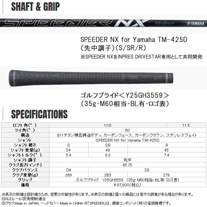 楽天市場】【当店在庫】ヤマハ 25 インプレス ドライブスター Type-D