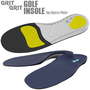 【当店在庫】【メール便送料無料】ゴルフインソール ネオバランスモーション GRIT GRIT NeoBalanceMotion