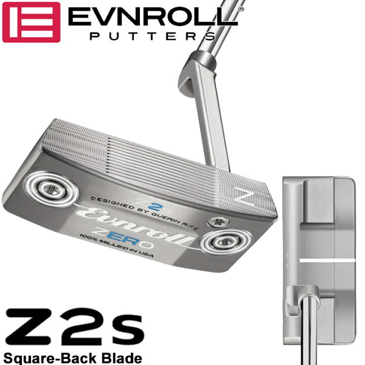 楽天市場】【当店在庫】 イーブンロール パター ZERO Z2s EVNROLL 日本