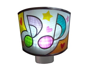 フットライト【音楽】スイッチ式 LEDライト 足元ランプ ナイトライト  照明 ベッドサイド おしゃれ かわいい インテリア 子供部屋 ギフト 贈り物 プレゼント 手作り ハンドメイ