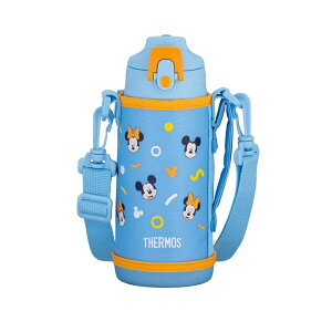 水筒 600ml サーモス スポーツドリンク対応 食洗機対応 真空断熱 子供 カバー付 2ウェイ コップ付 ワンタッチ 保冷 ショルダー キッズ キャラクター ステンレスボトル マグボトル 真空断熱2ウ