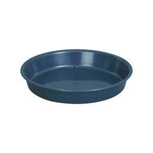 受け皿 鉢皿 水受け 鉢台 プランター 植木鉢 プラスチック 鉢植え プラ鉢 プレート 栽培 花 観葉植物 ガーデニング 円形 丸形 シンプル 鉢受皿中深型 6号 ホワイト ダークブルー アイリスオー