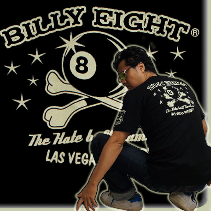 楽天市場】【M】【L】【XL】ビリー・エイト、バイカーTシャツ【V  