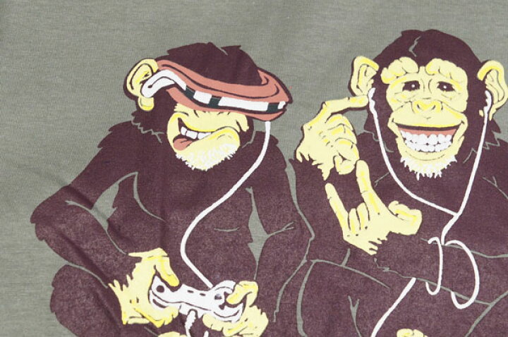 楽天市場 S M おもしろｔシャツ 見ざる 言わざる 聞かざる やや濃いグレー 半袖 イラストｔシャツ プリント グラフィック ギャグ パロディー メンズ 面白ｔシャツ アニマル モンキー サル さる 猿 Tシャツ Robber Gabriela