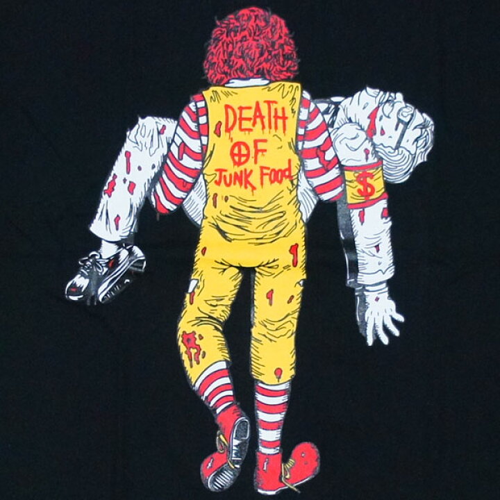 楽天市場 M L Xl おもしろｔシャツ 新 デス オブ ジャンクフード 半袖 ファーストフード イラストｔシャツ プリントｔシャツ カジュアルｔシャツ グラフィックｔシャツ ギャグｔシャツ おもしろ ｔシャツ 面白ｔシャツ パロディー おもしろtシャツ