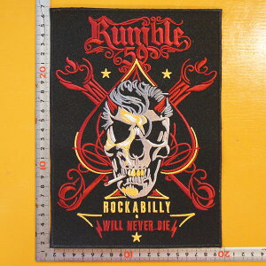 �傫�����b�y�� �A�b�v���P �p�b�`�y���J�r���[�X�J���z�h�N�� ���b�N ���b�N�����[�� �A���J�W BIKER 50'S 60'S �A�����J�� SKULL �v�W���� �v�x�X�g �G���u���� Emblem Patch �傫�� ��l���� �h�J