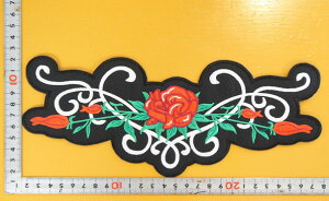 傫by hJ ACbyyKÑ^gD[z26cmx 10.5cm [Y o  by AbvP pb` Gu Emblem 傫 w ROSE TATTOO n I[hXN[ j[XN