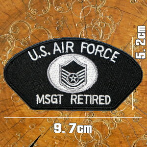 [S2F] hJ AC byyU.S.AIR FORCE MSGT RETIREDz~^[ R ČR AJ R US GAtH[X MA-1 ToQ[ ToCoQ[ AbvP pb` wappen patch