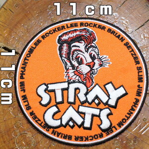 �h�J�A�C�������b�y���E�A�b�v���P�E�p�b�`�ySTRAY CATS �����L�z ���J�r���[ �I�[���f�B�[�Y 60'S 70'S 80'S ���� ���y �D�� ���b�y�� �A�C���� �Еt�� ��| �����ޗ� �O�b�Y �G�� �ʔ� �X�g���C�L