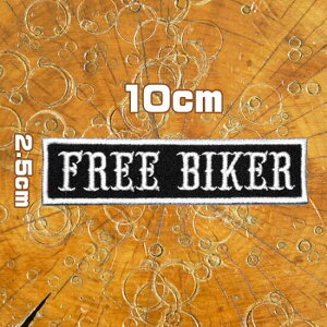 hJACby AbvP pb`yFREE BIKER t[oCJ[z  ` 10cmx2.5cm oCN 2 I[goC  p XO Еt by l