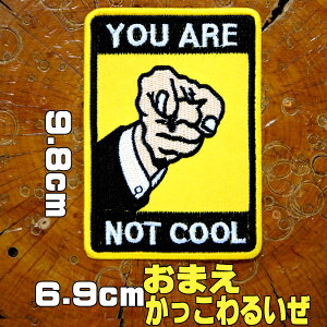 hJ AC byyYOU ARE NOT COOLE܂ 邢z XO AJW  p ACby Еt ̂ l pb` AbvP