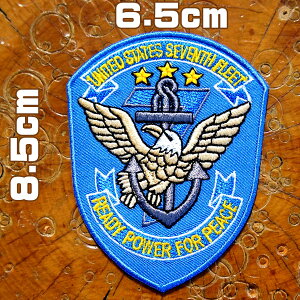 �~���^���[���b�y���yunited states seventh fleet�E�A�����J�R�掵�͑��zUS NAVY �A�����J�C�R US�l�C�r�[ �R�� �ČR �A���J�W �h�J�A�C���� �A�b�v���P �p�b�` �t���C�g�W���P�b�g G1�W���P�b�g wappen