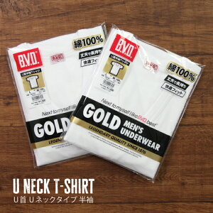 2g B.V.D GOLD BVD S[h Y  U񔼑 TVc am Ci[Vc  n zCg Vc 100% M L N I[V[Y  ̓