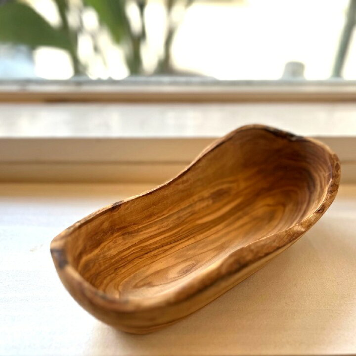 楽天市場】オリーブ 長皿 olive bowl 木の皿 木の器 木製ボウル 